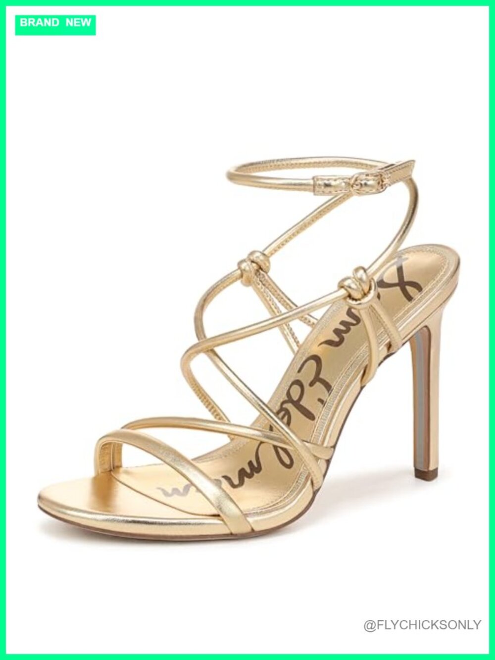 Strappy Stiletto Heeled Sandals Platform Ankle Strap Formal Dressy